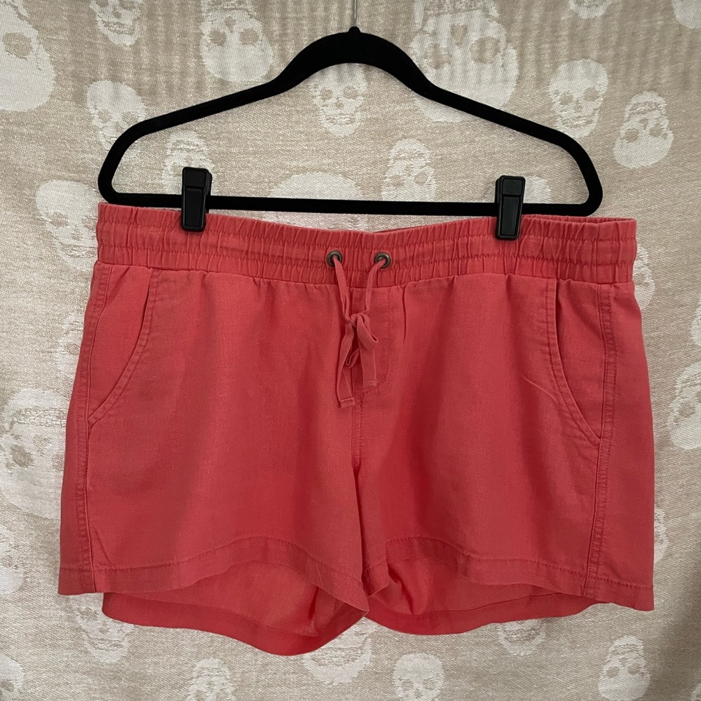 L COLRAL LINEN SHORTS
